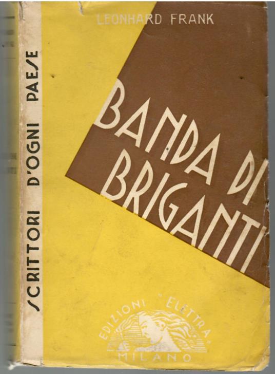 Banda Di Briganti - Leonhard Frank - copertina