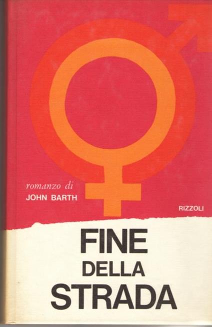 Fine Della Strada - John Barth - copertina