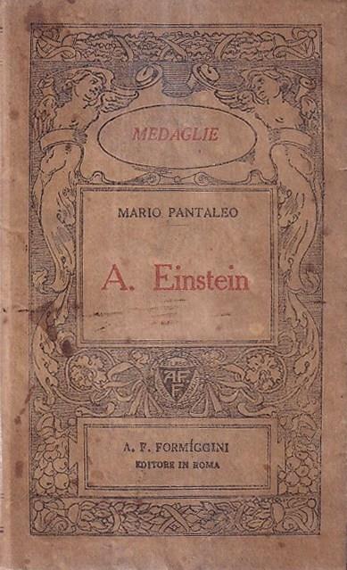 A. Einstein - copertina