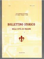 Bollettino Storico della città di Foligno. Volume XV, 1991