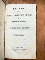 Storia Del Reame Delle Due Sicilie Di Domenico Pandullo Prefossore Di Filosofia, Lingue e Belle Lettere