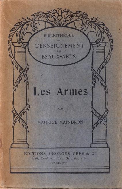 Les Armes - Maurice Maindron - copertina