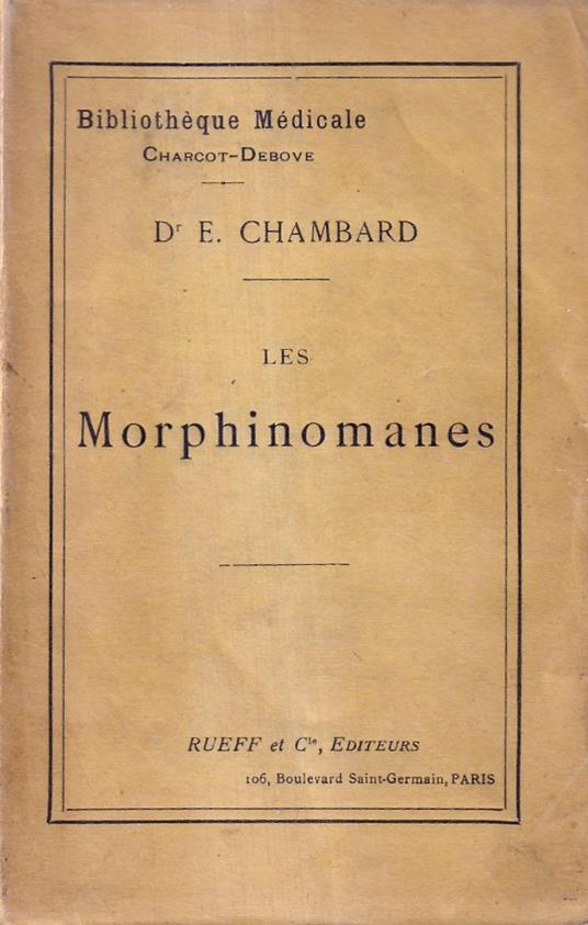 Les Morphinomanes - copertina