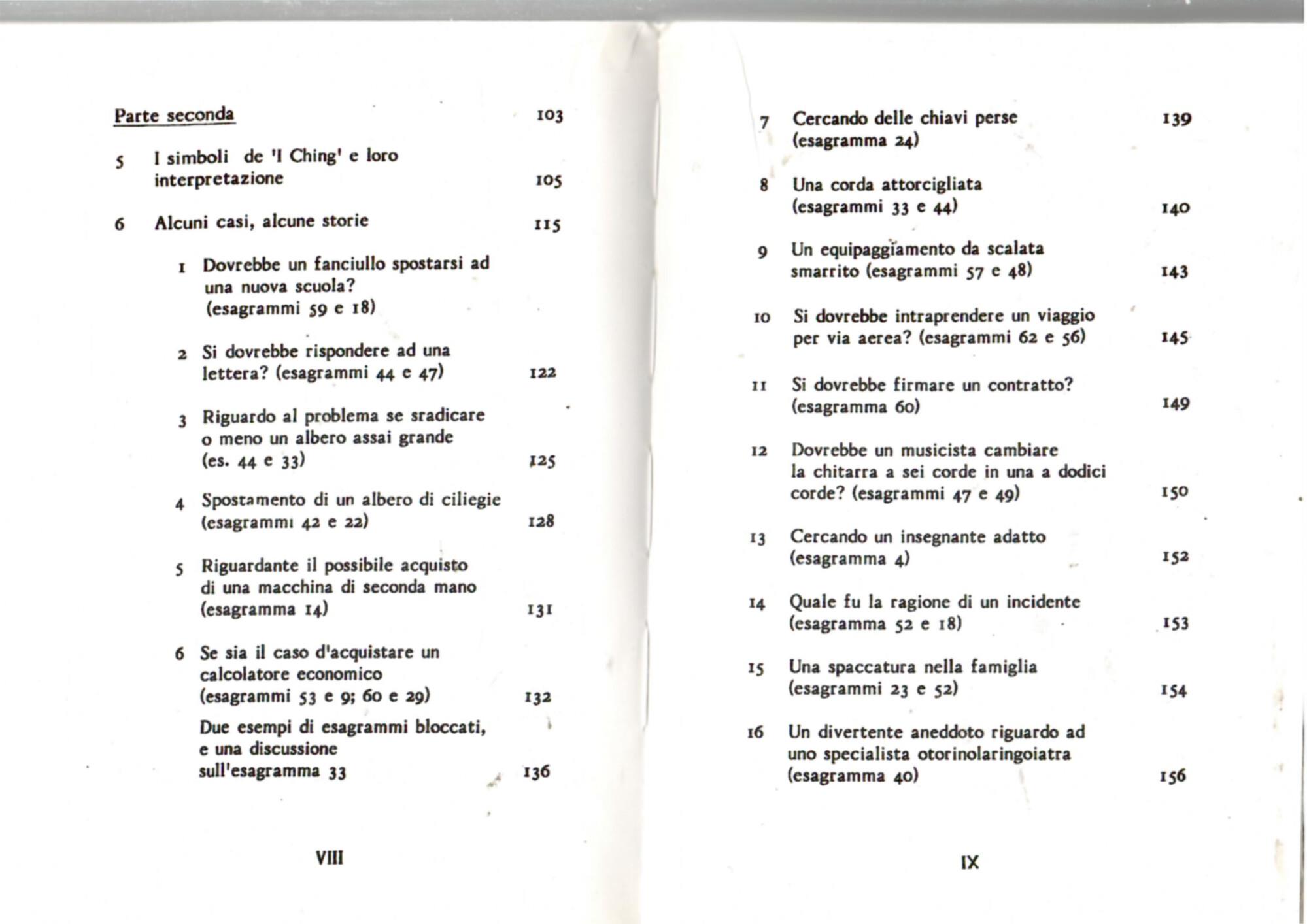 I Ching, Il Cancro Studi e Collegamenti