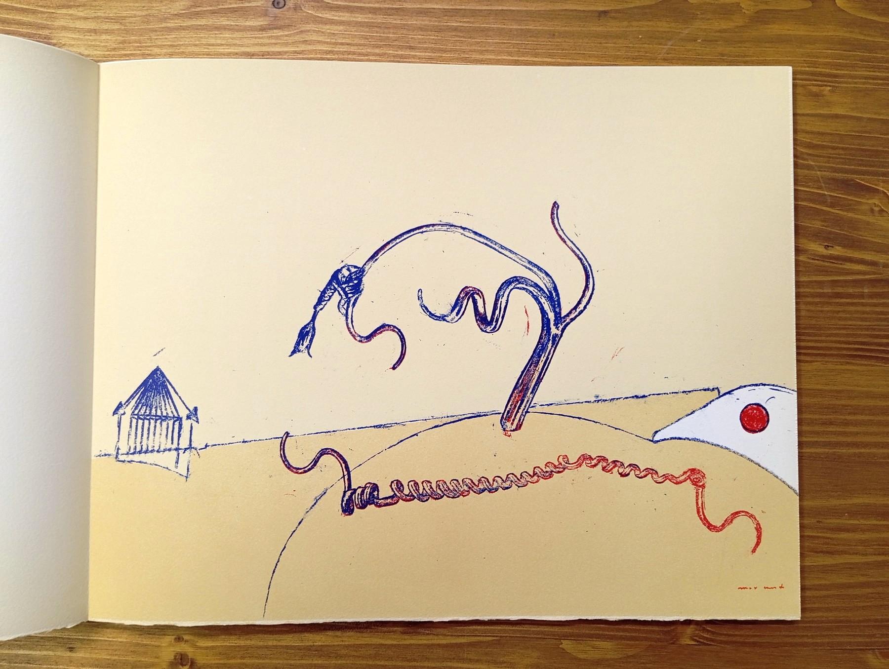 La Morte di un Albero (24 Acquarelli e un Testo dell'Aurore Preceduti da una Litografia quale Prefazxione di Marx Ernst)