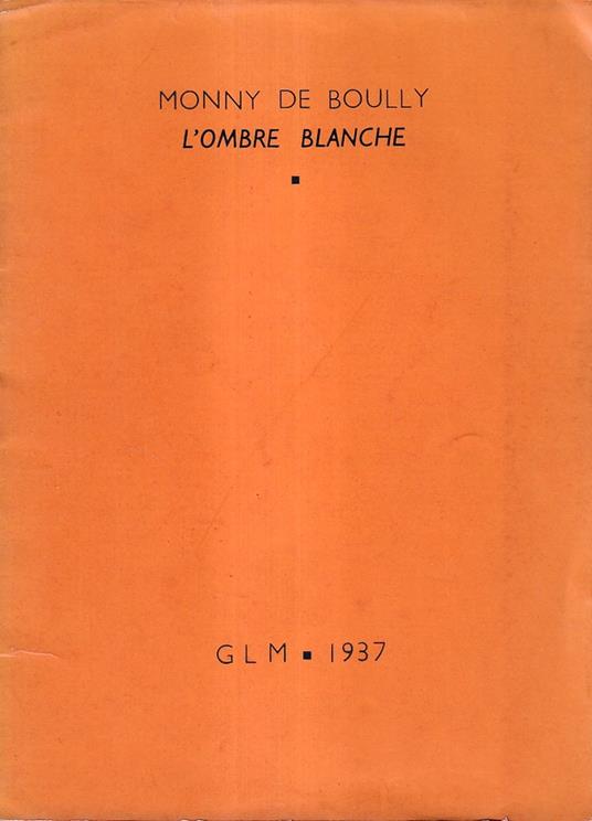 L' Ombre Blanche - copertina