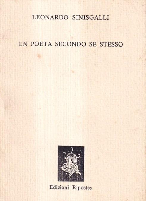 Un Poeta Secondo Se Stesso - copertina