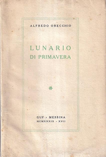 Lunario Di Primavera - copertina