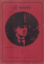 Il Verri, Rivista di Letteratura - Anno II, 1958, N. 1