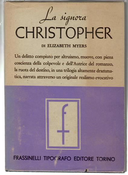 La Signora Christopher - copertina