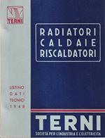 Radiatori Caldaie Riscaldatori Listino Dati Tecnici 1948