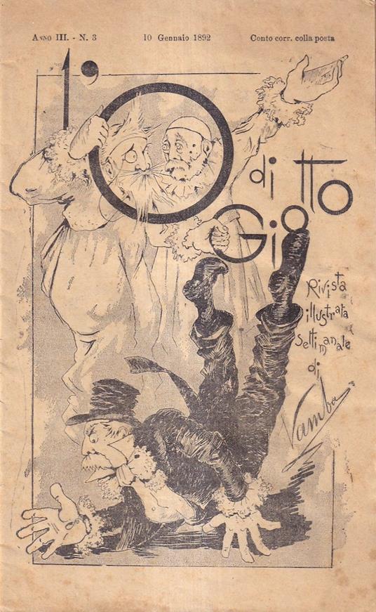 L' O Di Giotto Giornale-Opuscolo Settimanale - copertina