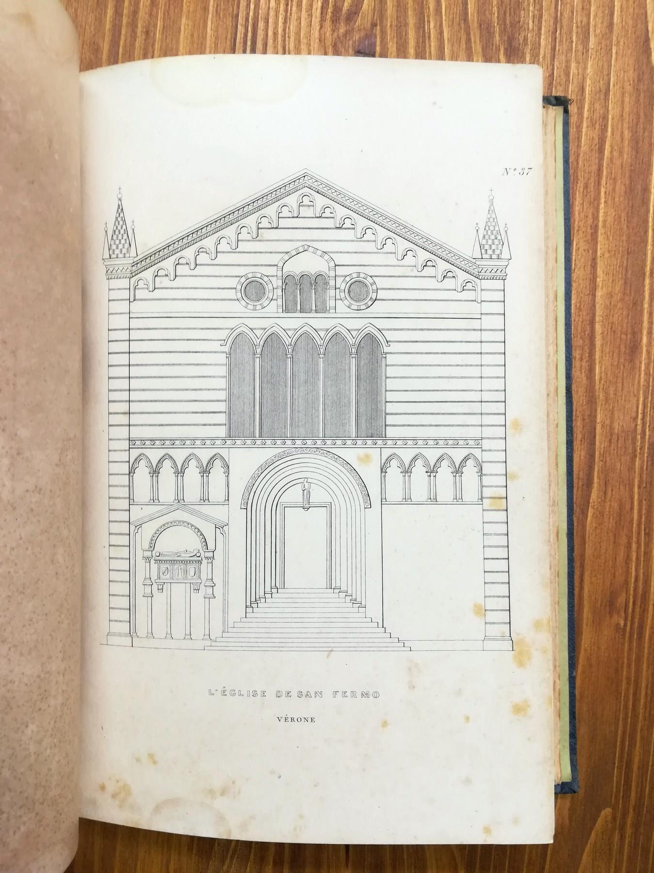 Histoire de l'Architecture. Tome I - Texte. Tome II - Planches