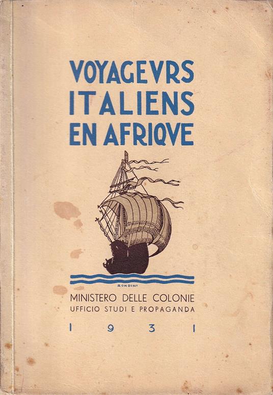 Voyageurs Italiens en Afrique - copertina