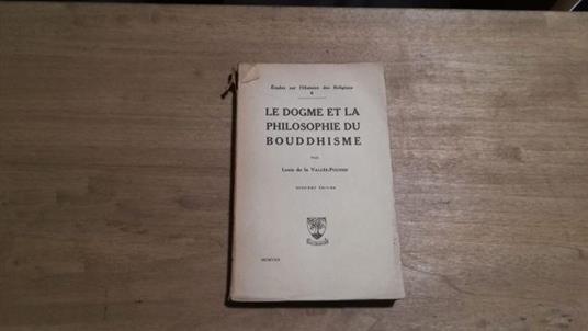 Le dogme et la philosophie du bouddhisme - Louis De La Vallée Poussin - copertina