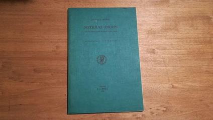 Mithras-Orion - copertina