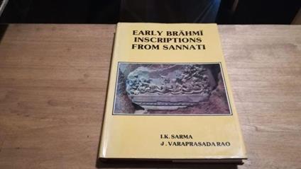 Early Brahmi inscriptions from Sannati - copertina