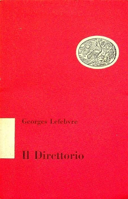Il Direttorio - Georges Lefebvre - copertina