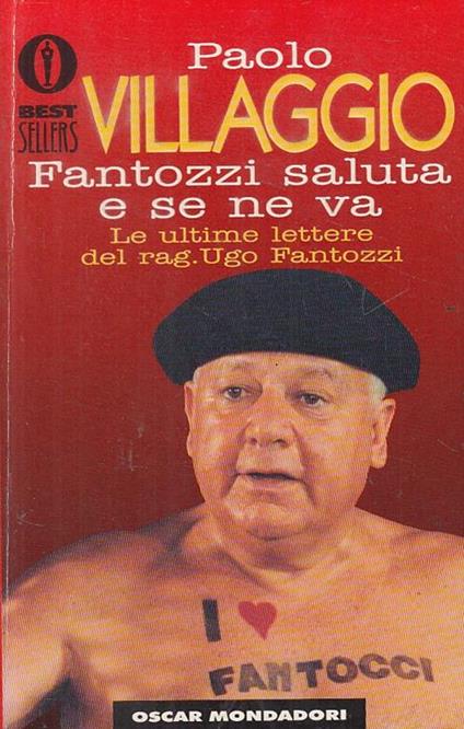 Fantozzi saluta e se ne va - Paolo Villaggio - copertina