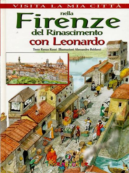 Nella Firenze del Rinascimento con Leonardo - copertina
