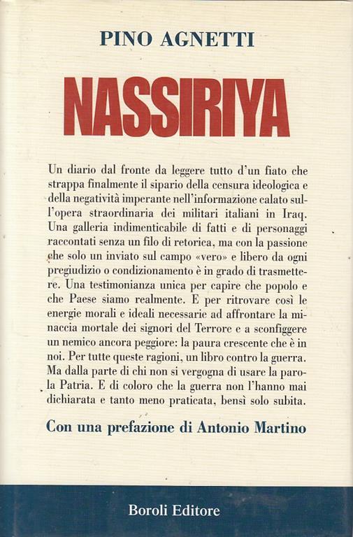 Nassiriya - Pino Agnetti - copertina