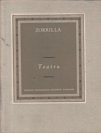 Teatro Tradito Inconfesso Don Giovani - José Zorrilla - copertina