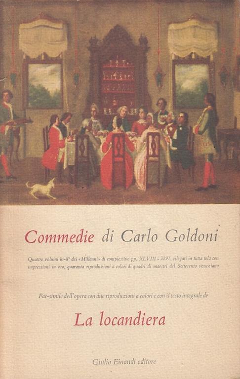 La Locandiera - Carlo Goldoni - copertina