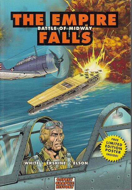 Osprey Graphic Novel 3 The Empire Falls Battle Of Midway - - copertina