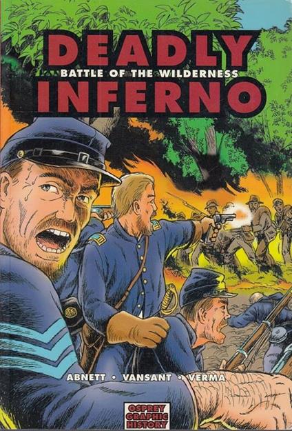 Osprey Graphic Novel 12 Deadly Inferno Battle Wilderness - - copertina