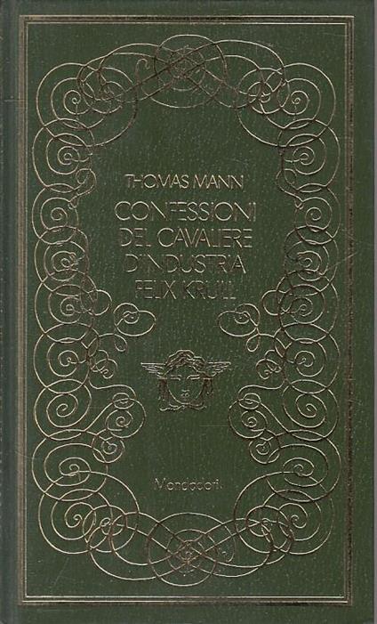 Confessioni Cavaliere Industria Krull - Thomas Mann - copertina