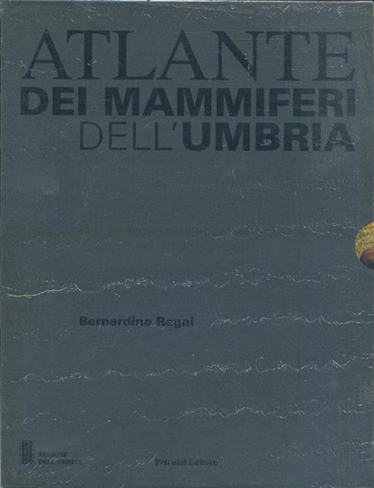 Atlante Dei Mammiferi Dell'umbria Nuovo - copertina