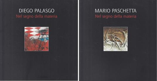 Nel Segno Della Materia Paschetta Palasgo - copertina
