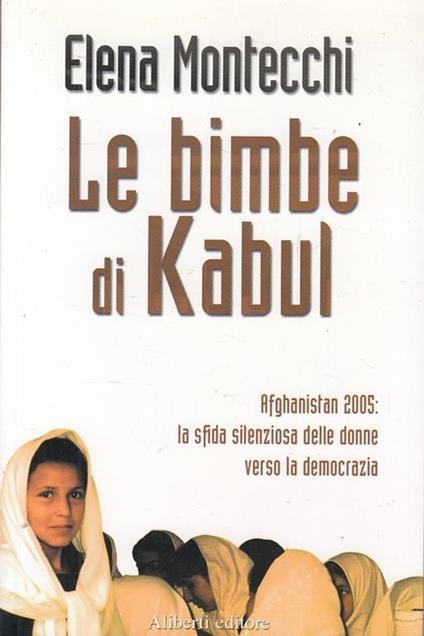 Le bimbe di Kabul - Elena Montecchi - copertina
