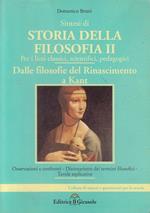 Sintesi Della Storia Della Filosofia