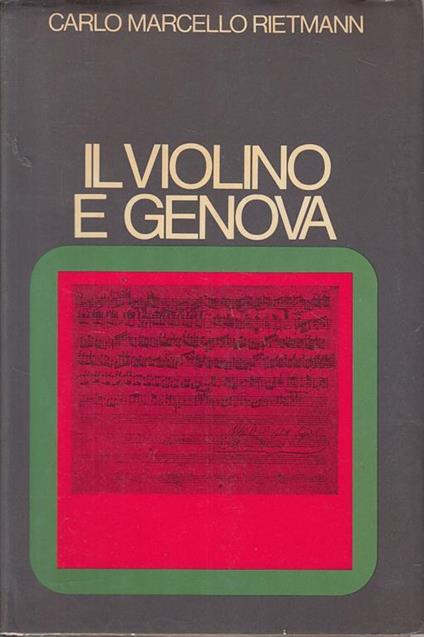 Il Violino E Genova - copertina
