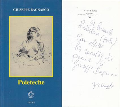 Poieteche - Giuseppe Bagnasco - copertina