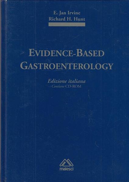 Evidence Based Gastronterology con Cd Rom - copertina
