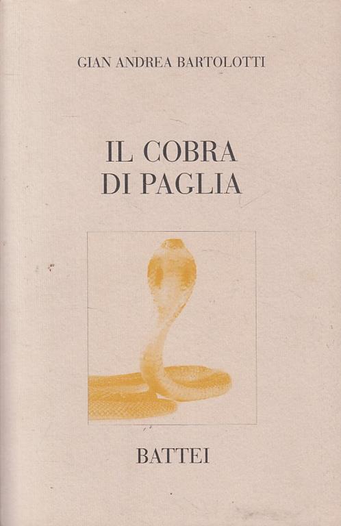 Il Cobra Di Paglia - copertina