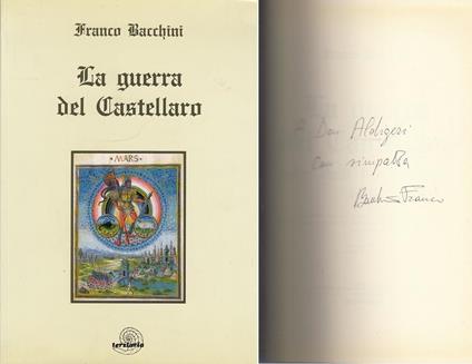 La Guerra Del Castellaro Autografo - copertina