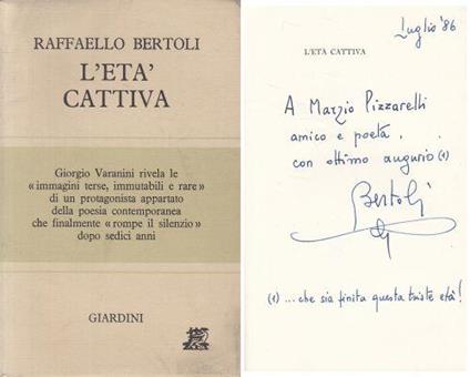 L' Eta' Cattiva - Raffaello Bertoli - copertina