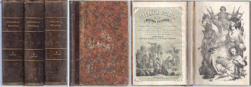 Geografia Storica Moderna Universale 3 Volumi - Niccolò Tommaseo - copertina