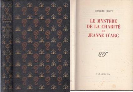Mystere De La Charite' De Jeanne D'Arc - Charles Péguy - copertina