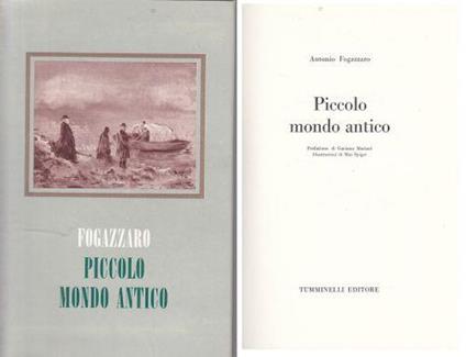 Piccolo Mondo Antico - Antonio Fogazzaro - copertina