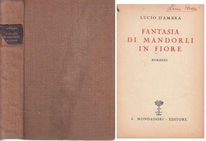Fantasia Di Mandorli In Fiore - Lucio D'Ambra - copertina