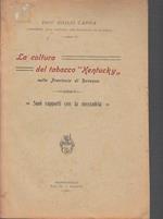 La Coltura Del Tabacco Kentucky Provincia Ravenna Di: Dott. Giulio Capra