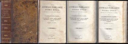 Gli Animali Parlanti 3 Volumi - Giambattista Casti - copertina