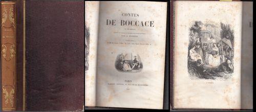 Le Decameron Illustrato Decamerone Di: Contes De Boccace - copertina