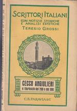 Scrittori Italiani Cecco Angiolieri