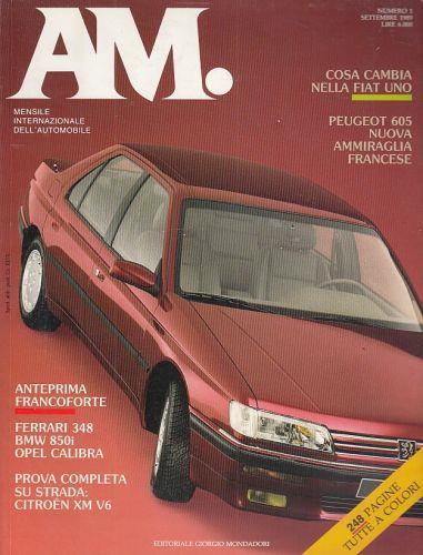 Rivista Am. N.1 Mensile Automobile Ferrari- - copertina