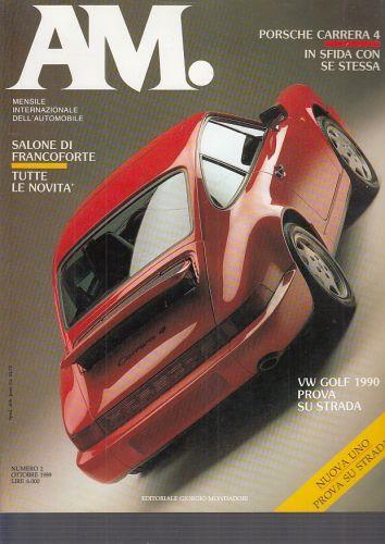 Rivista Am. N.2 Mensile Automobile Porsche- - copertina